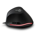 ZELOTES T20 Vertical Mouse Grip Ergonomic Laptop Desktop Wired Mouse