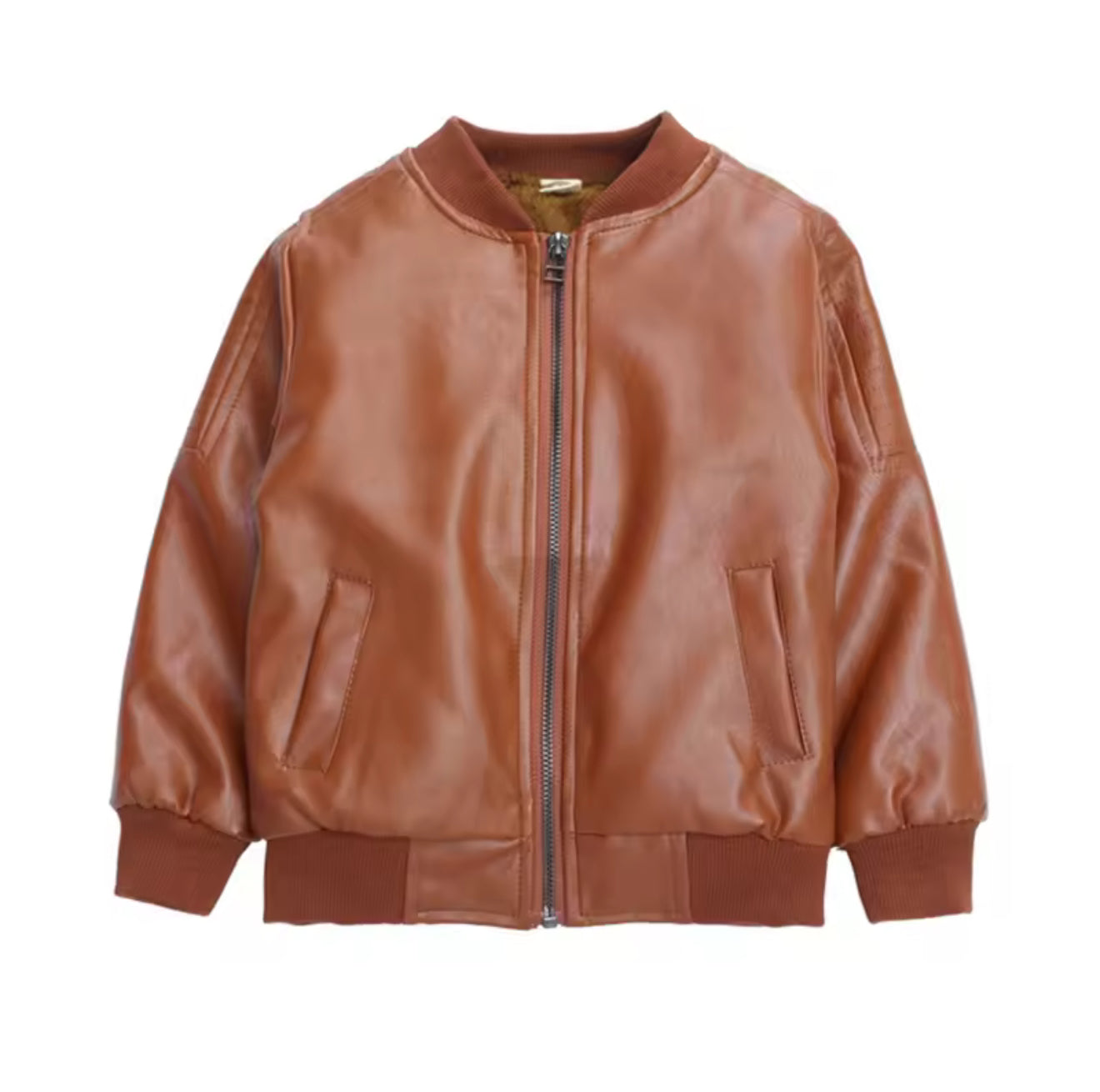 Boys Leather Jackets For Toddler Kids Faux Motorcycle PU Leather Coats
