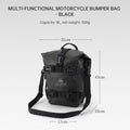 Motorcycle bumper bag outside the multifunctional large capacity Mount Brigade storage bag convenient waterproof riding bag
