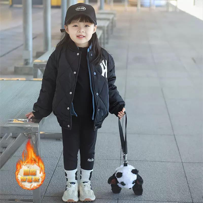 AURORE LUXURE -BOYS WINTER BASEBALL JACKET