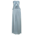 Sexy Vacation Style Tube Top Cropped Tank Top Loose Skirt Suit