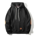 Men's Thick Warm Affixed Cloth Embroidered Hoodies