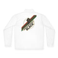 Quarter-Zip Pullover — "Unapologetically Black" Fist Graphic Pullover