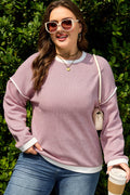 Frances Drop Shoulder Loose Top