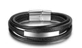 Faux Leather Bracelets For Men