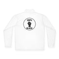 100% Black Fist Quarter-Zip Pullover — Black Pride Pullover
