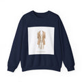 Minimalist Blazer Illustration Sweatshirt | Quiet Luxury, Subtle Embroidery