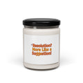 Resolution? More Like a Suggestion Candle | Scented Soy Candle, New Year Joke