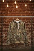 Mushroom Psychedelic Hoodie – Trippy Brown All-Over Print Pullover