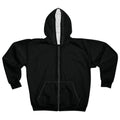 No Fear No Limits Zip Hoodie — Vintage Crest Graphic Hooded Jacket