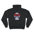 Skull with Roses Hoodie — Gothic Rose Skull Pullover