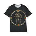 Black Power Fist Pan-African Flag Sports Jersey