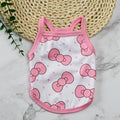 Pet supplies pet clothes cute fruit camisoles tank tops breathable pet sunscreen mosquito and insect repellent products