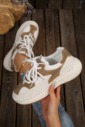Abigail Lace Up Breathable Sneakers