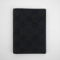 Gucci Black GG Canvas x Leather Card Case  #2046