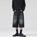 Summer Men And Women Loose Straight Shorts