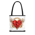 Love Story Winged Heart Tote Bag — Romantic Valentine’s Day Shopper