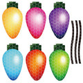 Reflective honeycomb lattice soft magnetic car sticker Easter Easter egg rabbit Santa Claus