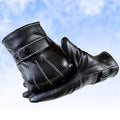 PU Leather Touch Screen Gloves For Men