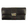 Gucci GG Guccisima Brown Leather Long Continental Wallet #3300