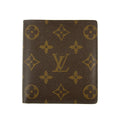 Louis Vuitton Monogram Canvas Mens Bifold Wallet Brown #3380