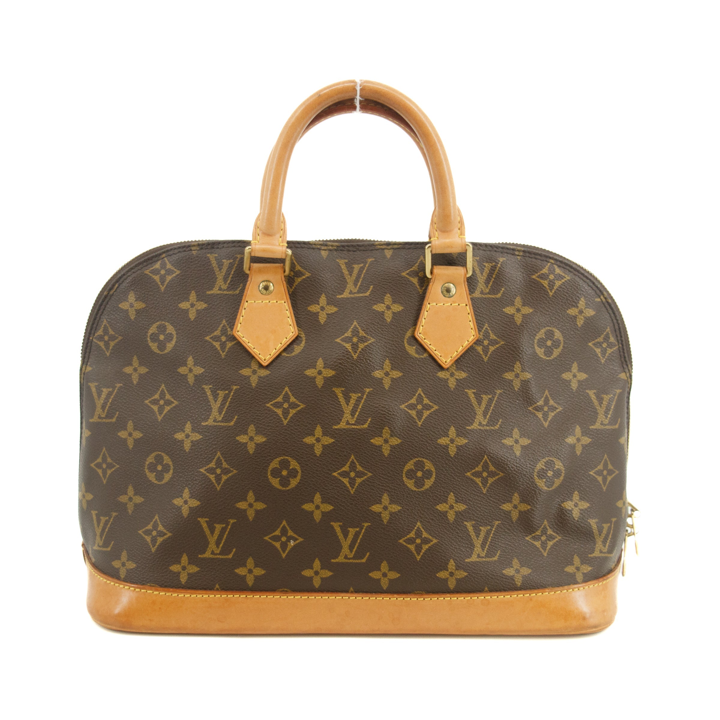 Louis Vuitton Monogram Canvas Alma PM Brown Tote Bag #3498
