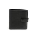 Louis Vuitton Black Epi Compact Bifold Wallet #3530