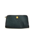Christian Dior Blue Nylon Vintage Pouch #3993