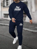 Round Neck Sweater Suit For Men