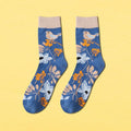 Men's Mid-calf Length Casual Cartoon Foot Socks
