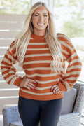 Isabella Trim Drop Shoulder Sweater