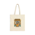 Tote Bag — "Certified Yapper" Dog Cartoon Cotton Canvas Tote (Funny Pet Lover Gift)