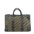 Christian Dior Blue Trotter Canvas Mini Boston Bag #4783