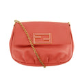 Fendi Fendista Pink Leather Pochette Crossbody Bag #4798