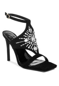 Warda Jeweled Shiny Stiletto Heels