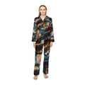 Luxurious Floral Satin Pajamas for Women, Cozy Nightwear, Loungewear Set, Perfect Gift for Birthdays, Anniversaries, Self-Care