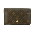 Louis Vuitton Monogram Canvas Brown Porte Tresor Wallet Wallet #5400