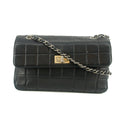 Chanel 2.55 Chocolate Bar Lambskin Shoulder Bag #6063