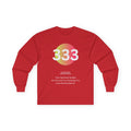 # 333 Angel Number Long Sleeve T shirt