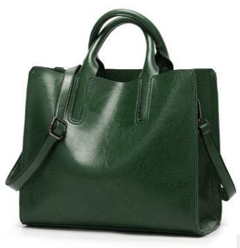 Vintage PU Bags Women Messenger Bags High Quality Oil Wax Female Leather Handbags Ladies Shoulder Bag