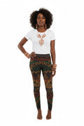 Ancestral African Patterns All-Over Leggings #4