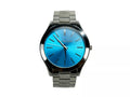 Michael Kors Slim Runway Stainless Steel Watch Blue Silver MK3292 NO BOX