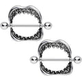 14G 7/8Chomp Chomp Chomp Nipple Shield Set