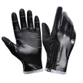 Windproof And Waterproof Zipper Faux Leather Gloves