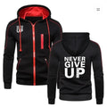 Men's "Never Give Up" Hoodies