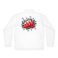 Quarter-Zip Pullover — Red Fist Graphic Pullover (Punch Design)