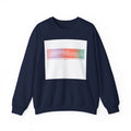 rainbow ombre fade crewneck sweatshirt | gradient aura print