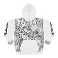 Black Fist Leopard Print Hoodie — 100% Black Power Pullover