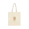 Minimalist Neutral Jacket Illustration Tote | Quiet Luxury, Subtle Embroidery