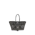 Balenciaga Black Calf Leather Bos Taurus Shoulder Bag